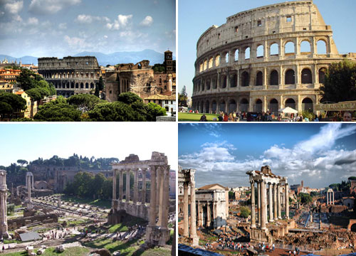 area coloseo foro1 Disfruta de un Tour por Roma