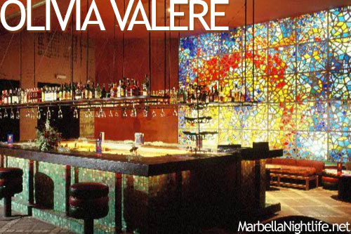 olivia valere Exclusieve nachtclub en Restaurant Olivia Valere. Marbella