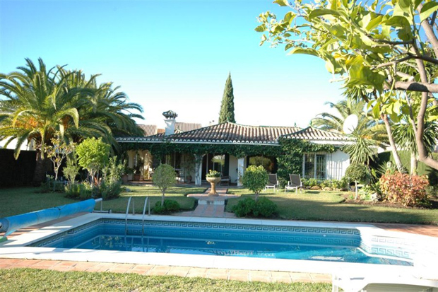 Villa Garden in Marbella