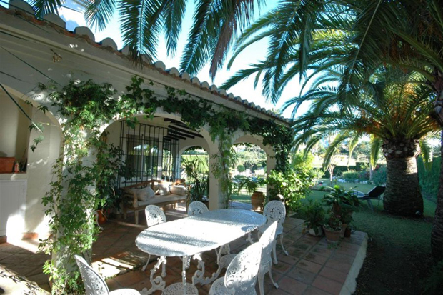 Villa Garden in Marbella